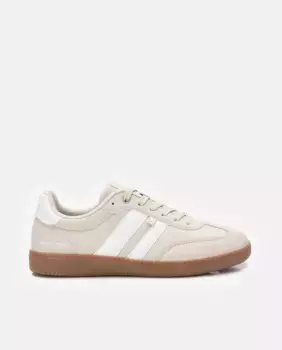 Мужские кроссовки на шнуровке с резиновой подошвой Xti, бежевый