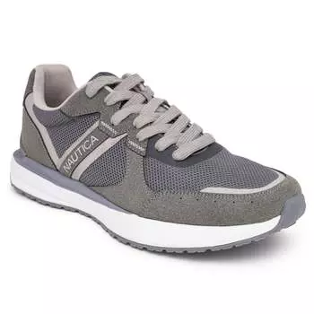 Мужские кроссовки Nautica на шнуровке с логотипом, цвет black twist sweater