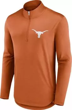 Мужские кроссовки NCAA Texas Longhorns Burnt Orange с логотипом на молнии на четверть