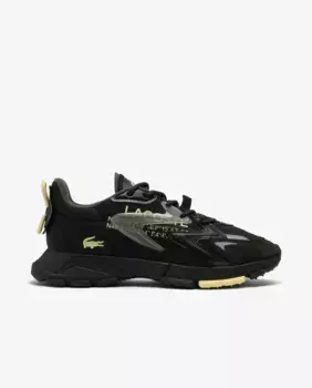 Мужские кроссовки Neo Tech в черном цвете Lacoste, чёрный