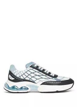 Мужские кроссовки Neptune в полоску с узором Mallet, синий