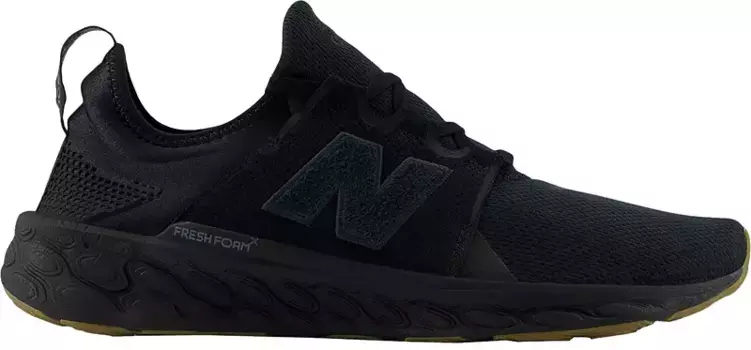 Мужские кроссовки New Balance Fresh Foam X Cruz v3, цвет Black/Gum