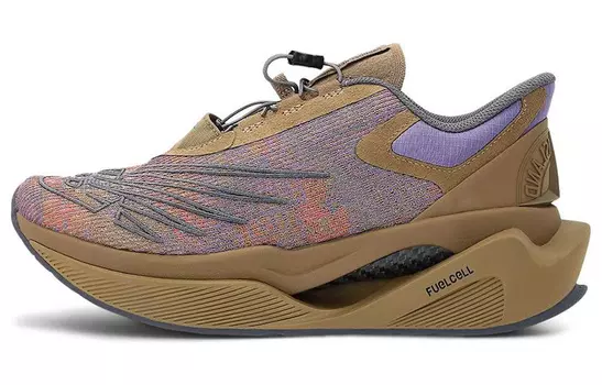 Мужские кроссовки New Balance NB FuelCell, серо-коричневый/фиолетовый