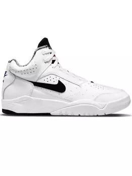 Мужские кроссовки Nike Air Flight Lite среднего размера, белый/черный