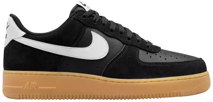 Мужские кроссовки Nike Air Force 1 '07 LV8, черный/белый