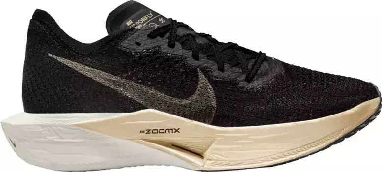 Мужские кроссовки Nike Vaporfly 3, цвет Black/Metallic Gold
