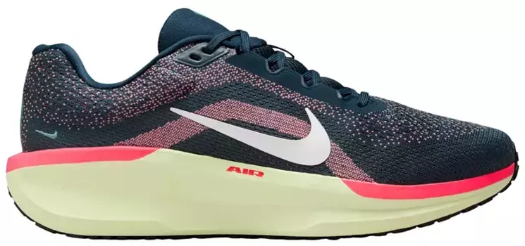 Мужские кроссовки Nike Winflo 11, цвет Navy/Volt