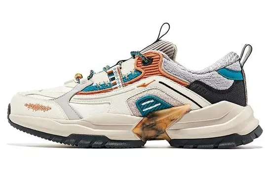 Мужские кроссовки Nuanyang Lifestyle Shoes Low-Top Oak Bud White/Condensed Ash Erke