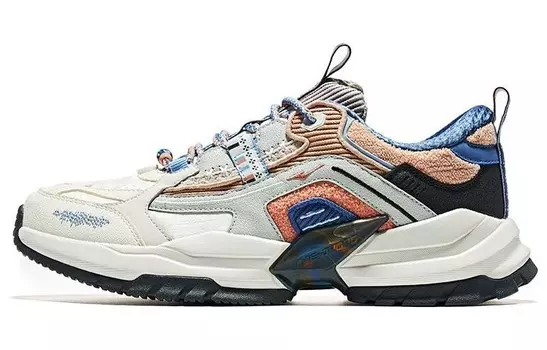 Мужские кроссовки Nuanyang Lifestyle Shoes Low-Top Oak Bud White/Elk Brown Erke