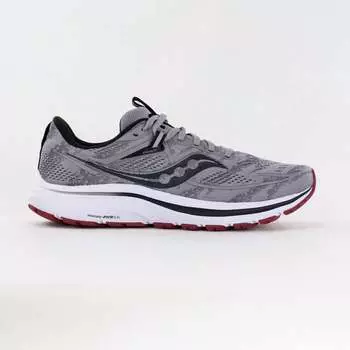 Мужские кроссовки Omni 21 Wide, сплав/гранат Saucony