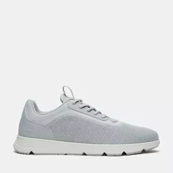 Мужские кроссовки Parker Street Low на шнуровке Timberland, цвет light grey knit