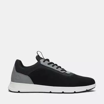 Мужские кроссовки Parker Street Low на шнуровке Timberland, цвет black knit