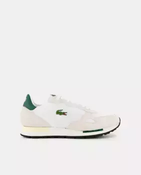 Мужские кроссовки Partner 70s с низким логотипом Lacoste, зеленый