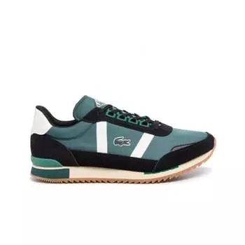 Мужские кроссовки Partner Retro 319 1 sma зеленого/черного цвета Lacoste, синий