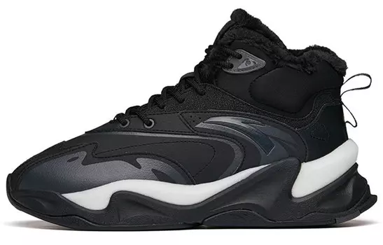 Мужские кроссовки Pulse Lifestyle High-top черного цвета Anta