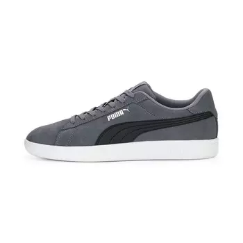 Мужские кроссовки PUMA Smash 3.0, цвет Gray Tile/Black/White