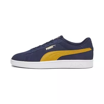 Мужские кроссовки PUMA Smash 3.0, цвет Navy/Amber/Gold/White