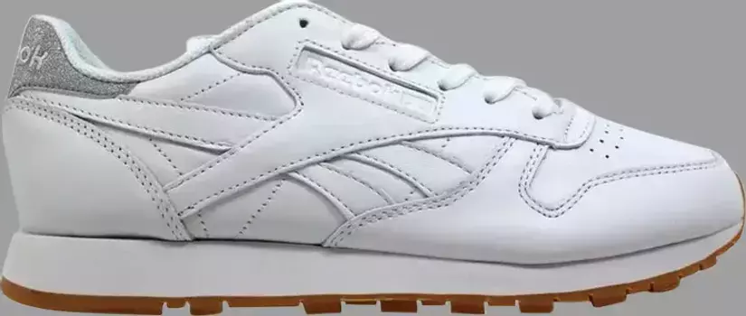 Мужские кроссовки Reebok Wmns Classic Leather, белый