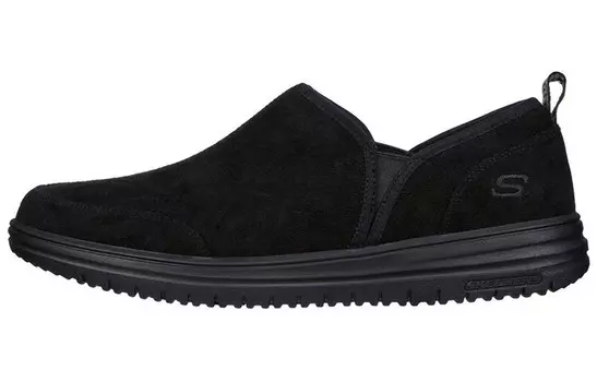 Мужские кроссовки Relaxed Fit Lifestyle с низким верхом черного цвета Skechers