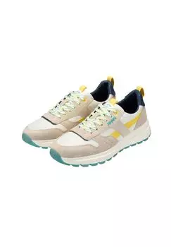 Мужские кроссовки - Retron New Hannis Sneaker xd6, кроссовки, кожа, шнуровка, логотип JOOP!, темно-синий