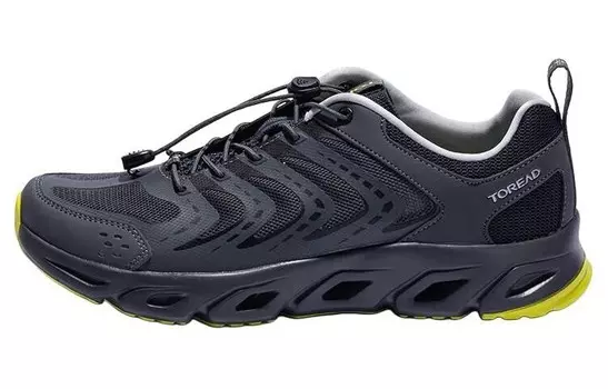 Мужские кроссовки River Trekking Shoes темно-серый/зеленый Toread