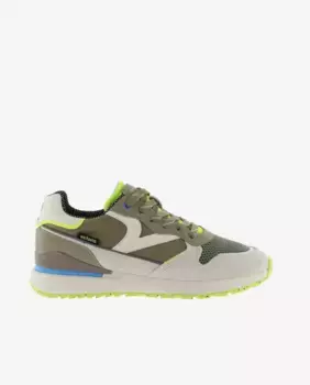 Мужские кроссовки с цветными деталями и ретро-логотипом Victoria, цвет Caqui