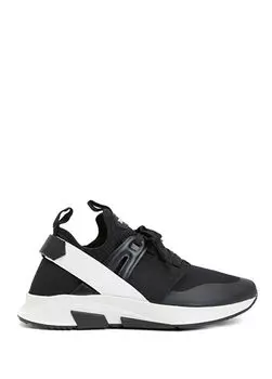 Мужские кроссовки с логотипом из неопрена Tom Ford, белый