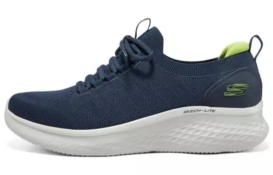 Мужские кроссовки Skech-Lite Pro Lifestyle с низким верхом, синие/желтые Skechers