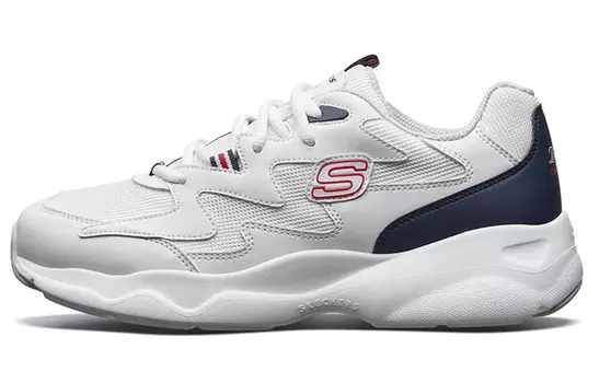 Кроссовки Skechers D'Lites Airy Low-Top Running Shoes White/Black/Red