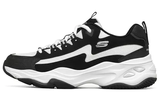 Кроссовки Skechers D'Lites 4.0 Low Chunky Shoes Black/White