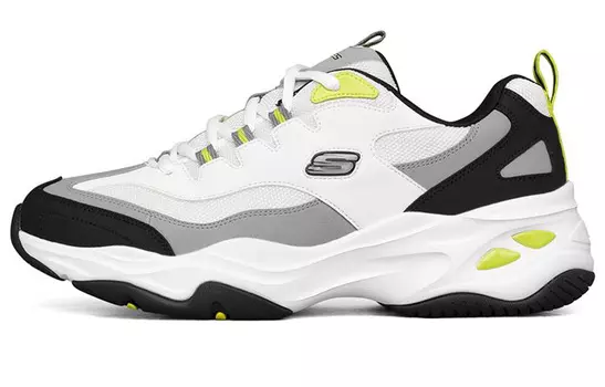 Кроссовки Skechers D Lites 4.0 Low-Dad Shoes White/Black/Grey