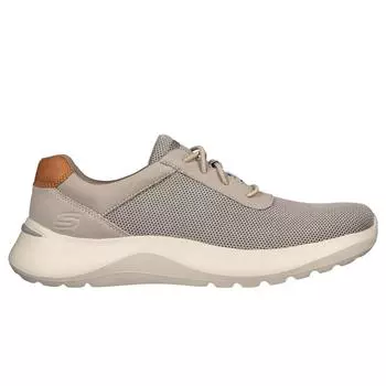 Мужские кроссовки Skechers для ходьбы 204776_TPE Серо-коричневый со шнурками