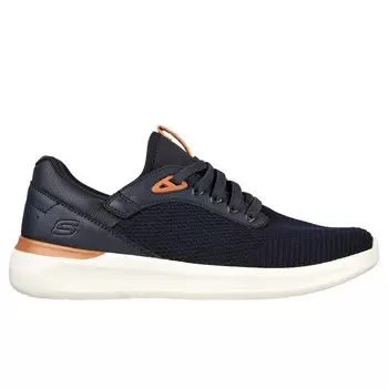 Мужские кроссовки Skechers для ходьбы 210406_NVY Темно-синие шнурки