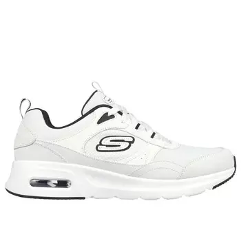 Мужские кроссовки Skechers для ходьбы 232646_WBK Белый со шнурками, цвет blanco