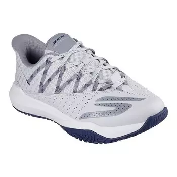 Мужские кроссовки Skechers Viper Court Rally для пиклбола, цвет Gray Navy
