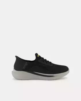 Мужские кроссовки Slade без шнуровки Skechers, черный