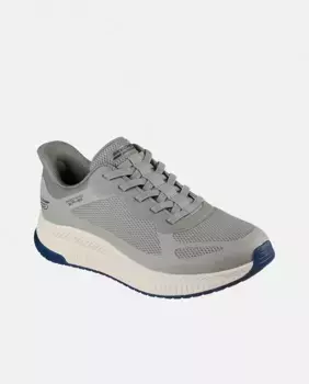 Мужские кроссовки слипоны Skechers, цвет Verde Oliva