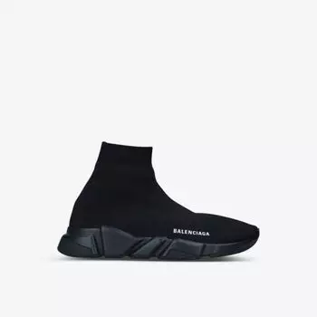 Мужские кроссовки Speed эластичного трикотажа Balenciaga, черный
