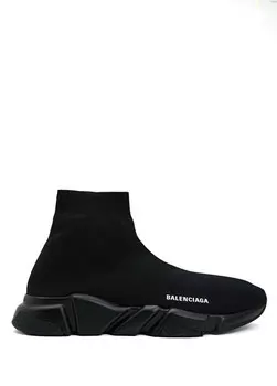Мужские кроссовки Speed в форме носка Balenciaga, черный
