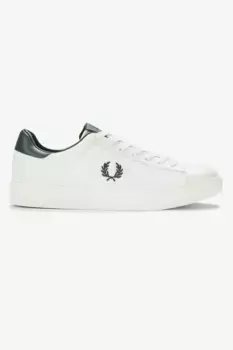 Мужские кроссовки Spencer Mesh/Leather Logo на шнуровке Fred Perry, белый