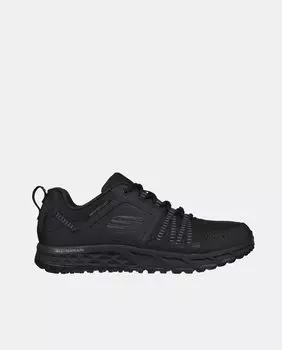 Мужские кроссовки Sport Escape Plan с низким берцем и шнуровкой Skechers, черный
