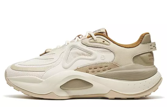 Мужские кроссовки Star-X Chunky с низким верхом бежевого/коричневого цвета Xtep