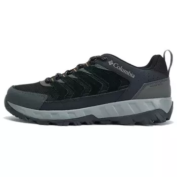 Мужские кроссовки Strata Trail Hiking Shoes с низким верхом, черные Columbia