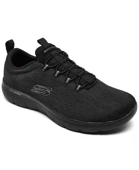 Мужские кроссовки Summits - Louvin Slip-On Training от Finish Line Skechers, черный