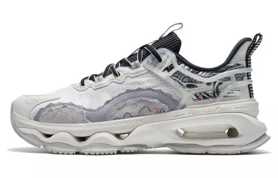 Мужские кроссовки Thalassin Chunky с низким верхом Sail White / Aoki Gray Xtep