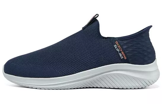 Мужские кроссовки Ultra Flex 3.0 Lifestyle с низким верхом синего цвета Skechers