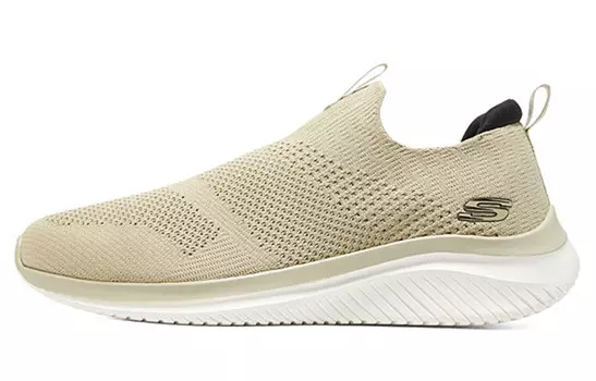 Мужские кроссовки Ultra Flex 3.0 Lifestyle с низким верхом, серо-коричневого цвета Skechers