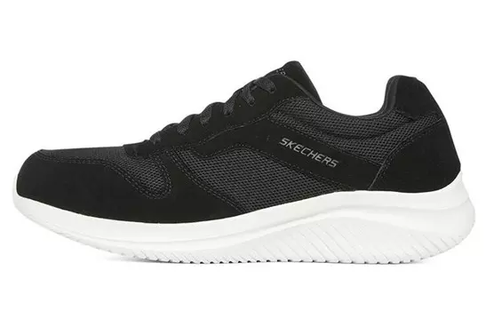 Мужские кроссовки Ultra Flex 3.0 Lifestyle с низким верхом черного цвета Skechers