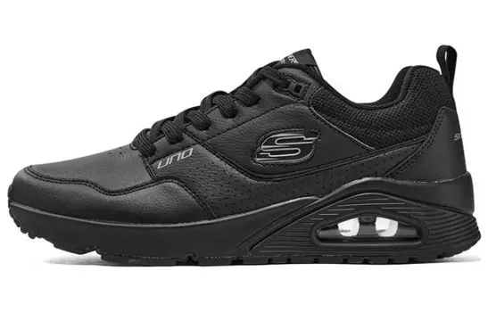 Мужские кроссовки Uno Lite Lifestyle с низким верхом черного цвета Skechers