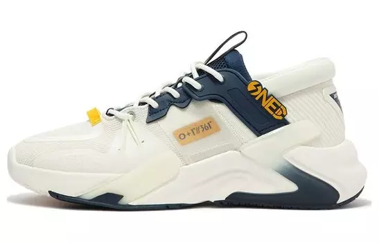 Мужские кроссовки Vast Lifestyle с низким верхом белого/синего цвета 361°, белый/синий